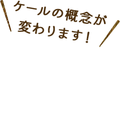 ケールの概念が変わります！